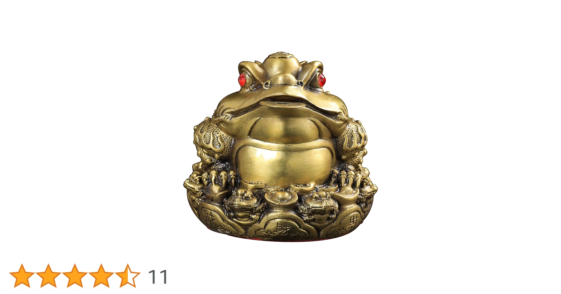 Amazon.co.jp: BoBo Style 九子蟾 蟾の王様 金蟾 財を集める